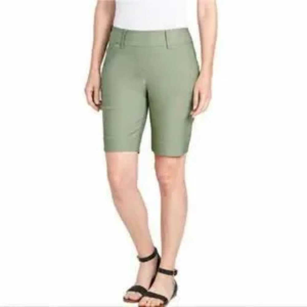 Hilary Radley Midweight Bermuda Pull-On Short - NWT!
